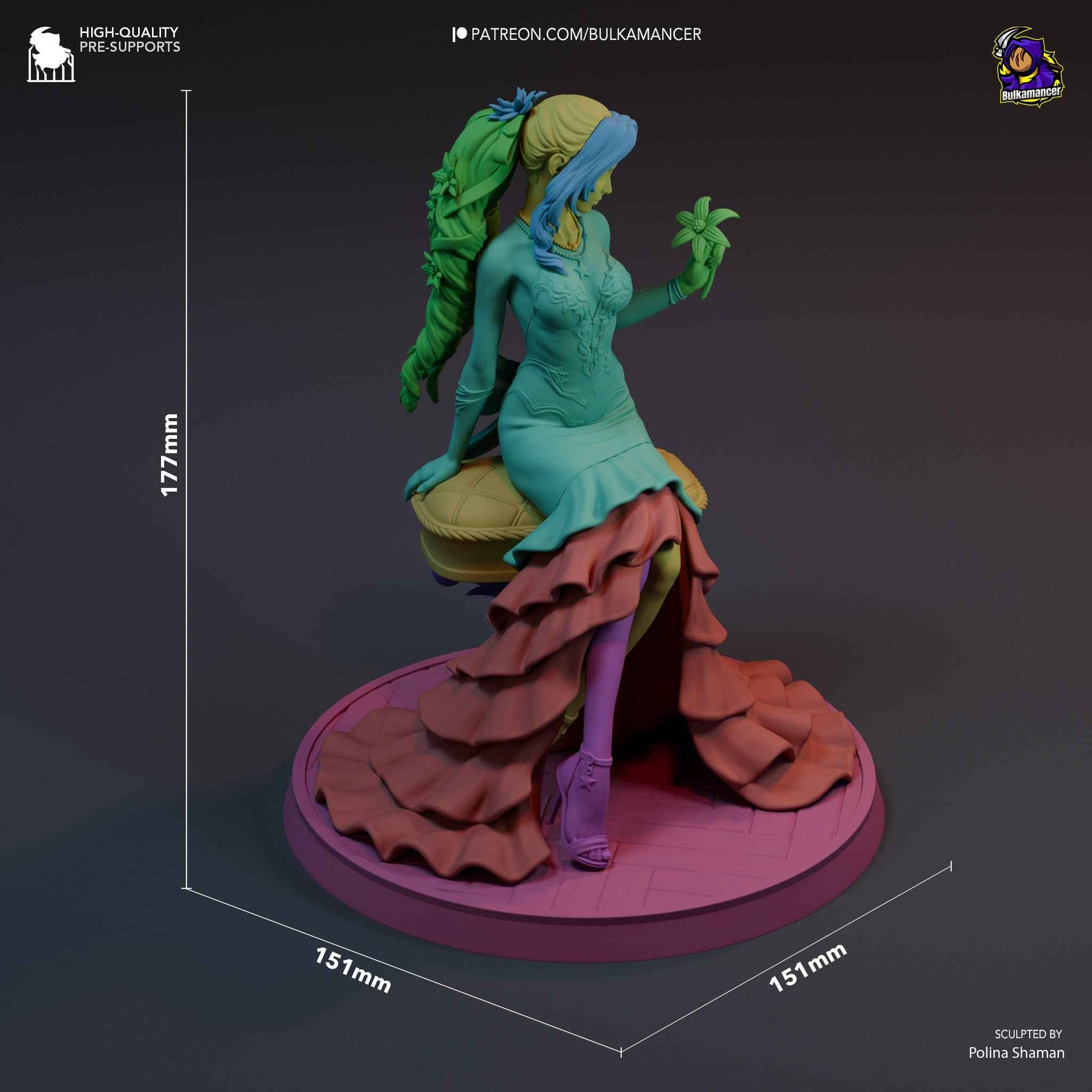 Aerith – Final Fantasy (Figurine by Bulkamancer)