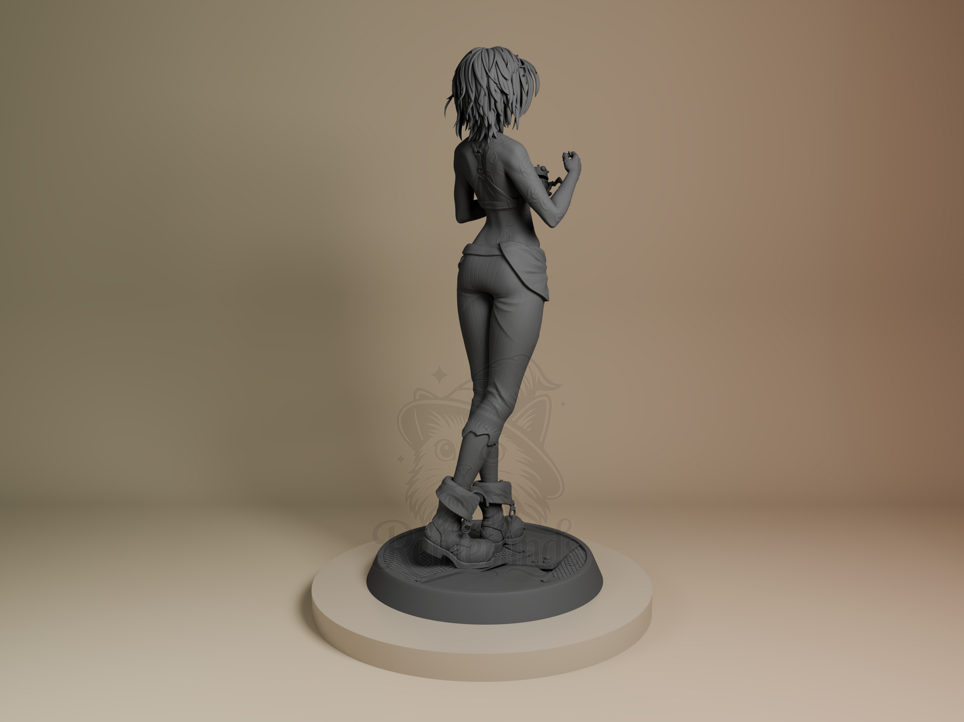 Broken Jinx – Arcane (Figurine by Bulkamancer) – 3D printed resin figure