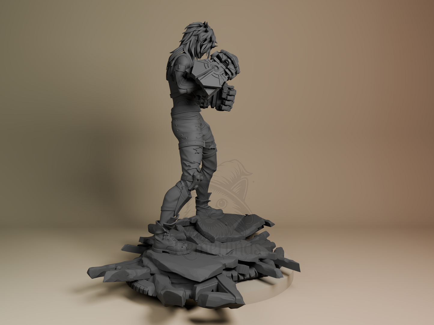 Vi – Arcane (Figurine by Bulkamancer) – 3D printed resin figure