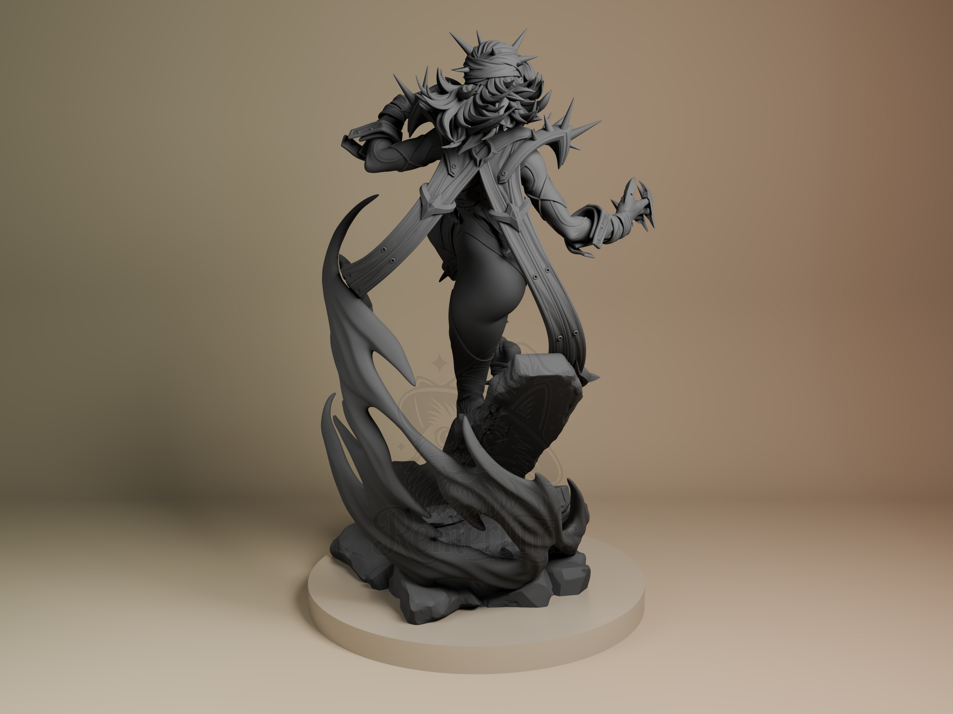Lyn – Fire Symbol (Figurine by Bulkamancer)