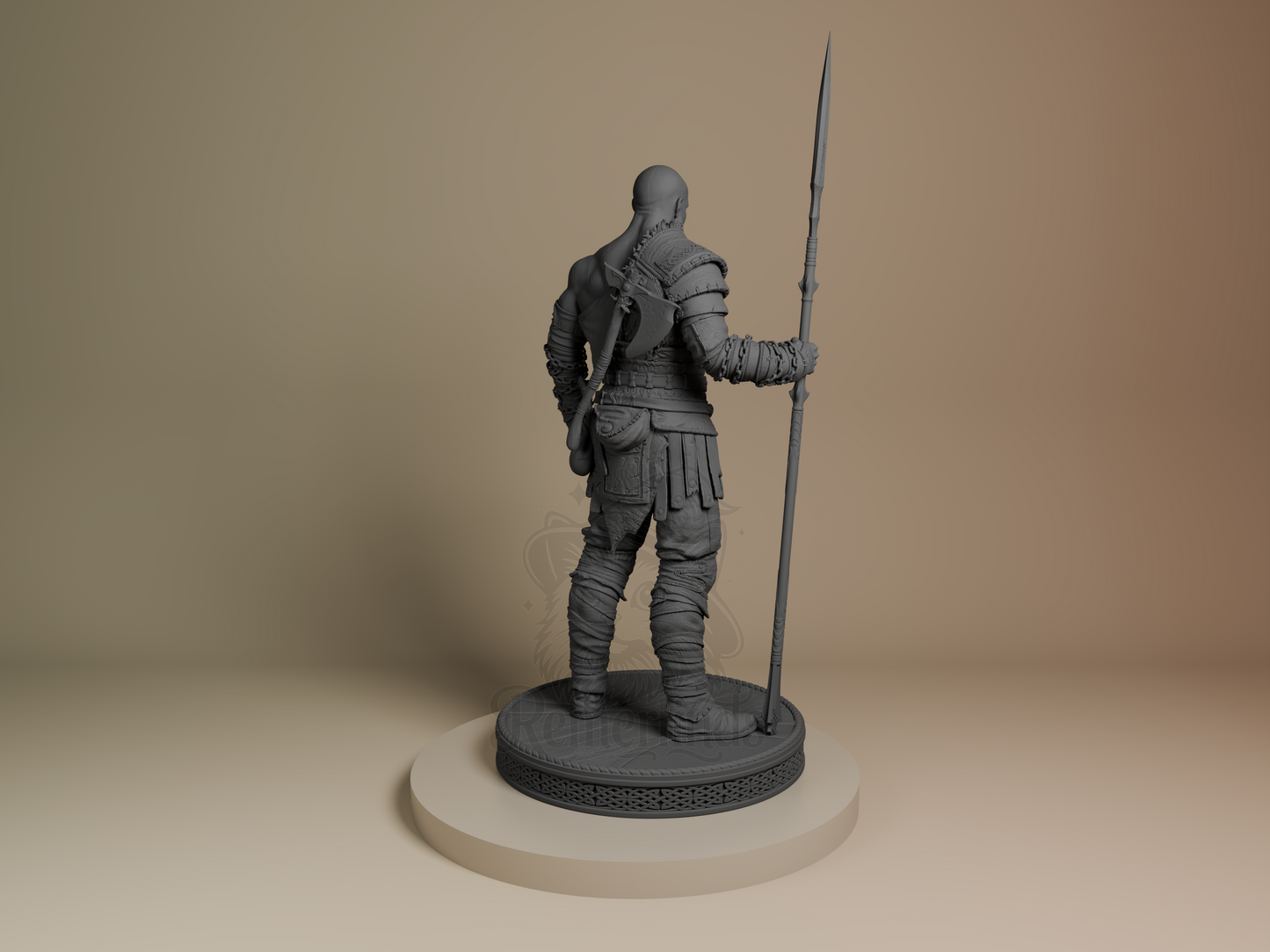 Kratos – God of War (Figurine by Bulkamancer) – 3D printed resin figure