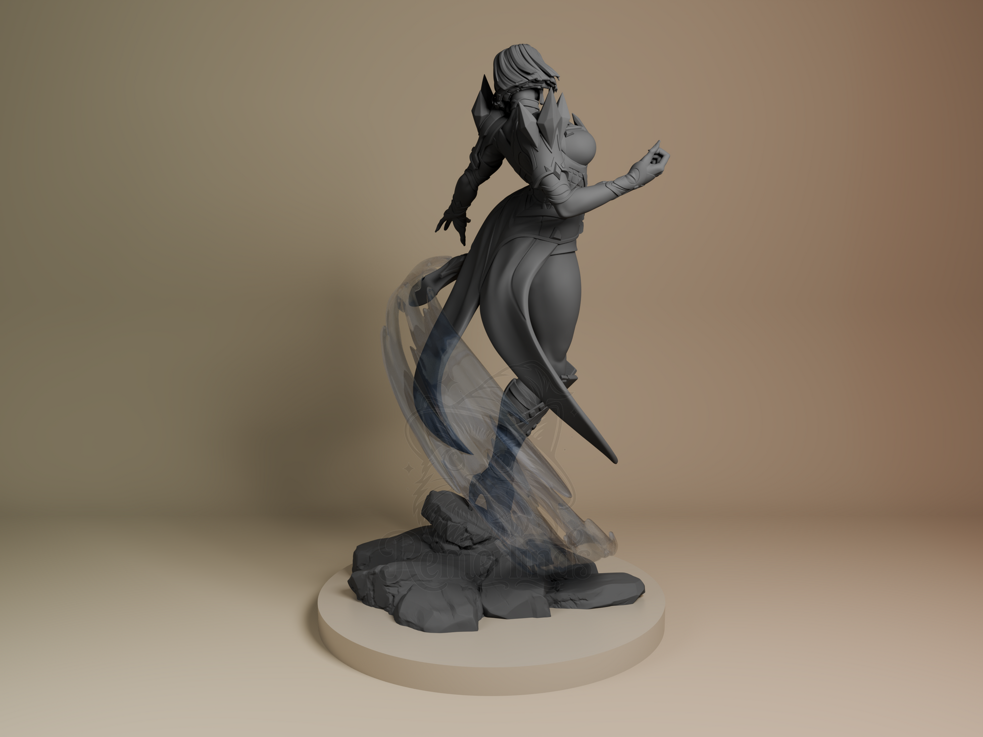 Emma Frost – Marvel Rivals (Figurine by Bulkamancer) – 3D printed resin figure