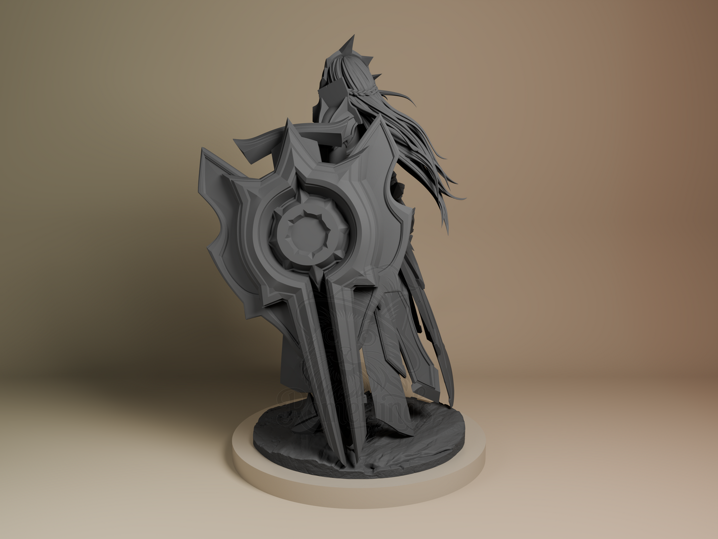 Leona – League of Legends (Figurine by Bulkamancer) – 3D printed resin figure