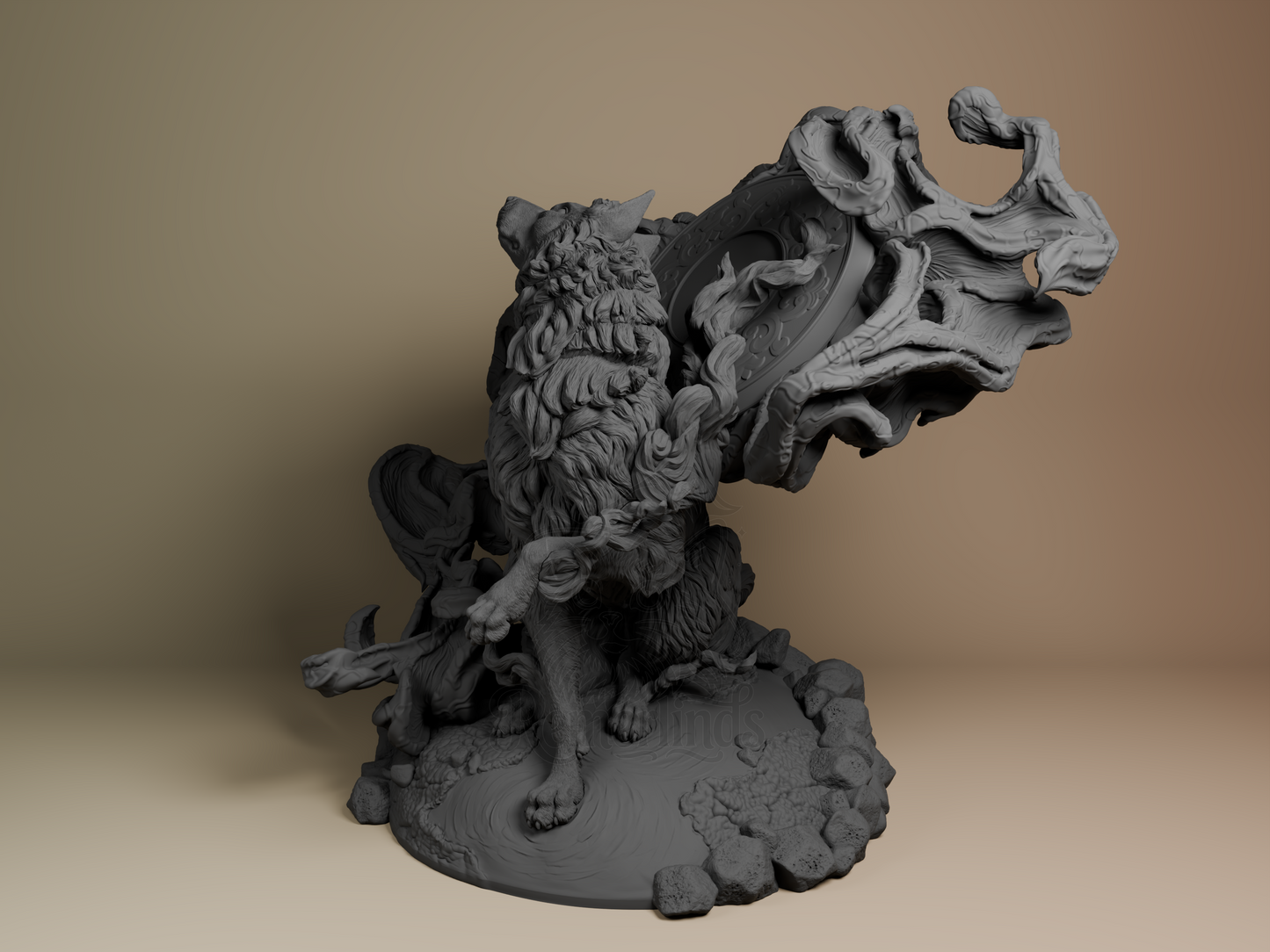 Amaterasu – Okami (Figurine by Bulkamancer) – 3D printed resin figure