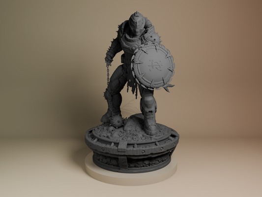 Doom Slayer – Doom: Dark Ages (Figurine by Bulkamancer) – 3D printed resin figure