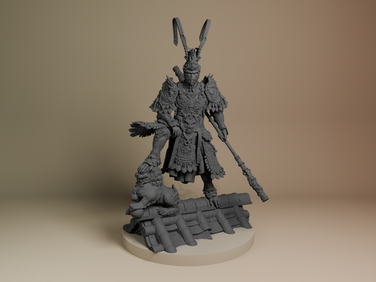 Destined One – Wukong (Figurine by Bulkamancer) – 3D printed resin figure