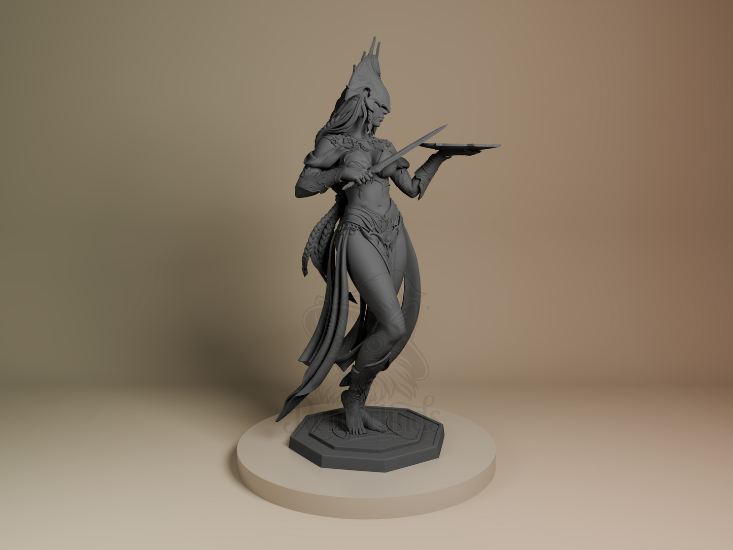 Shar – Baldur’s Gate (Figurine by Bulkamancer) – 3D printed resin figure