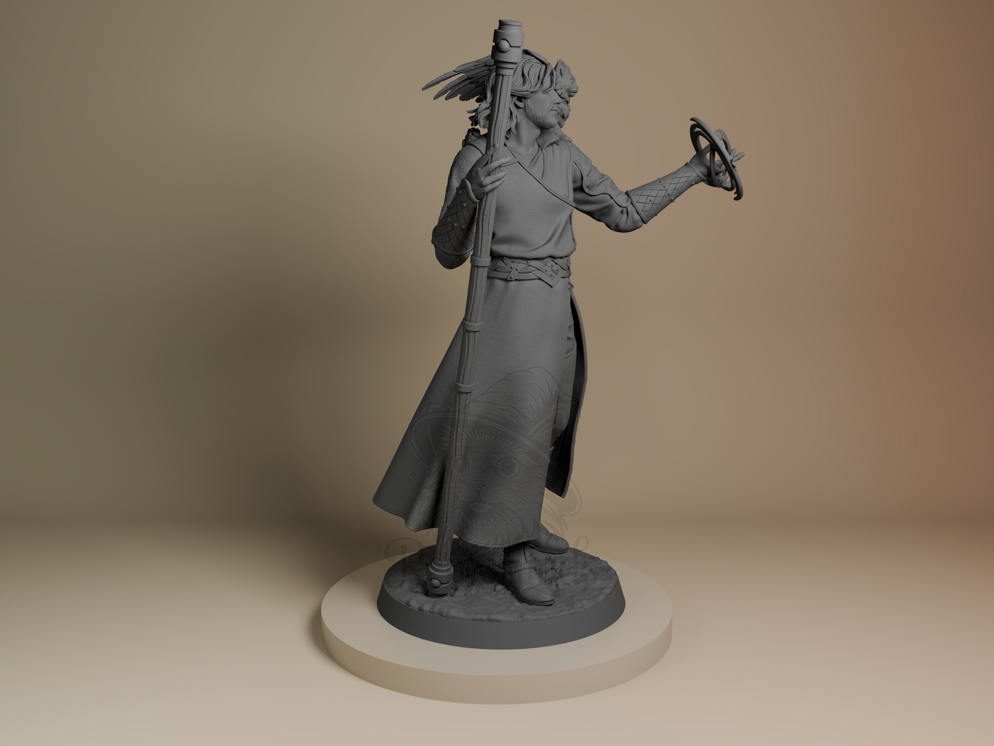 Gale – Baldur’s Gate (Figurine by Bulkamancer) – 3D printed resin figure