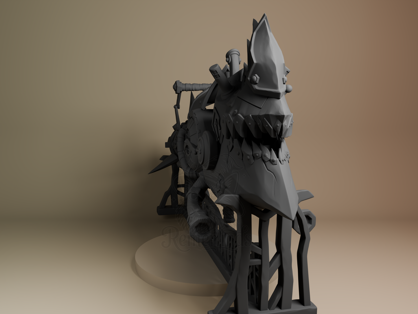 Jinx’s Rhino Gun – Arcane (Figurine by Bulkamancer) – 3D printed resin figure