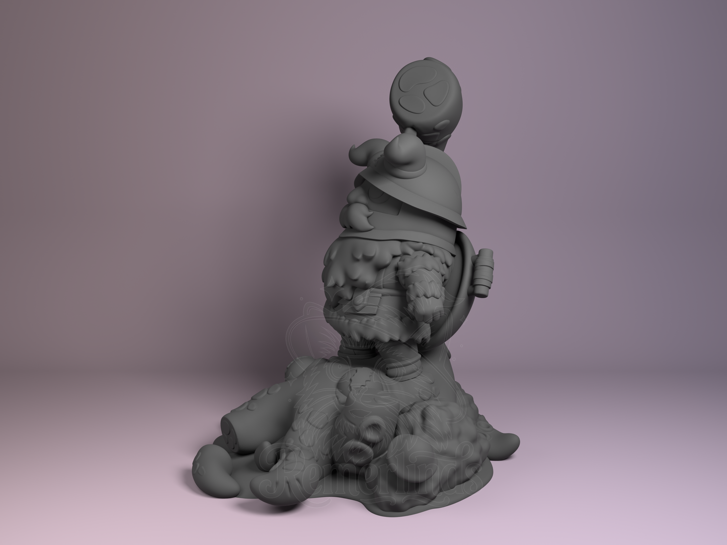 Chibi – Senshi (Chibi by Nomnom Figures) – 3D printed resin figure