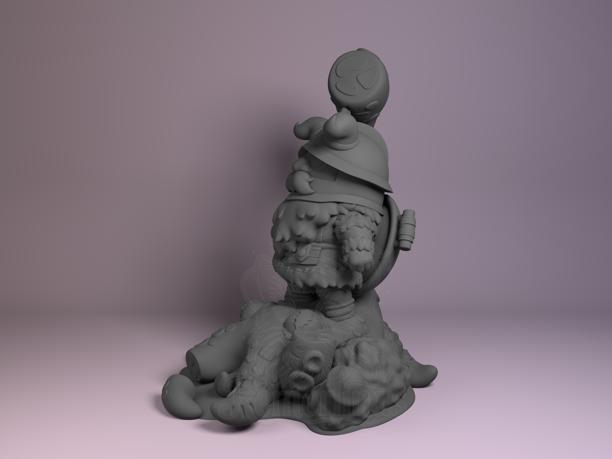 Chibi – Senshi (Chibi by Nomnom Figures) – 3D printed resin figure