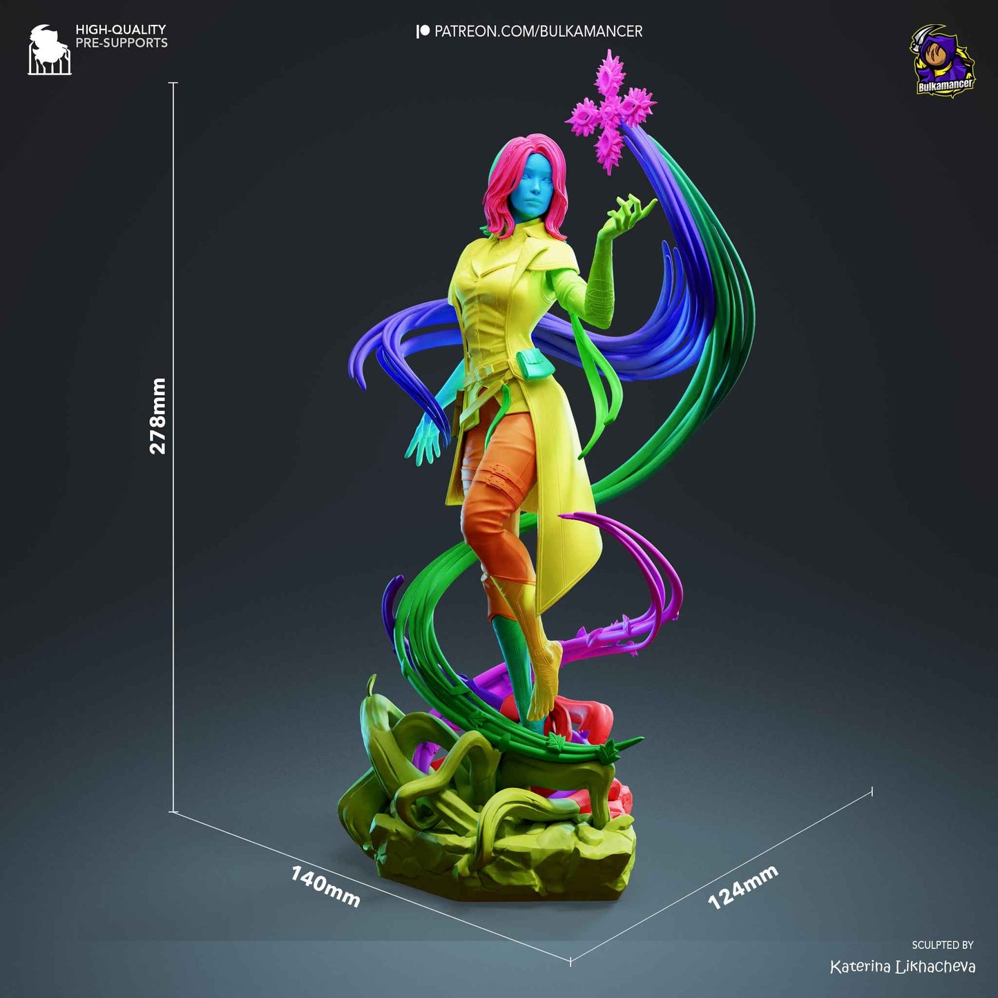 Lune – Expedition 33 (Figurine by Bulkamancer) – 3D printed resin figure