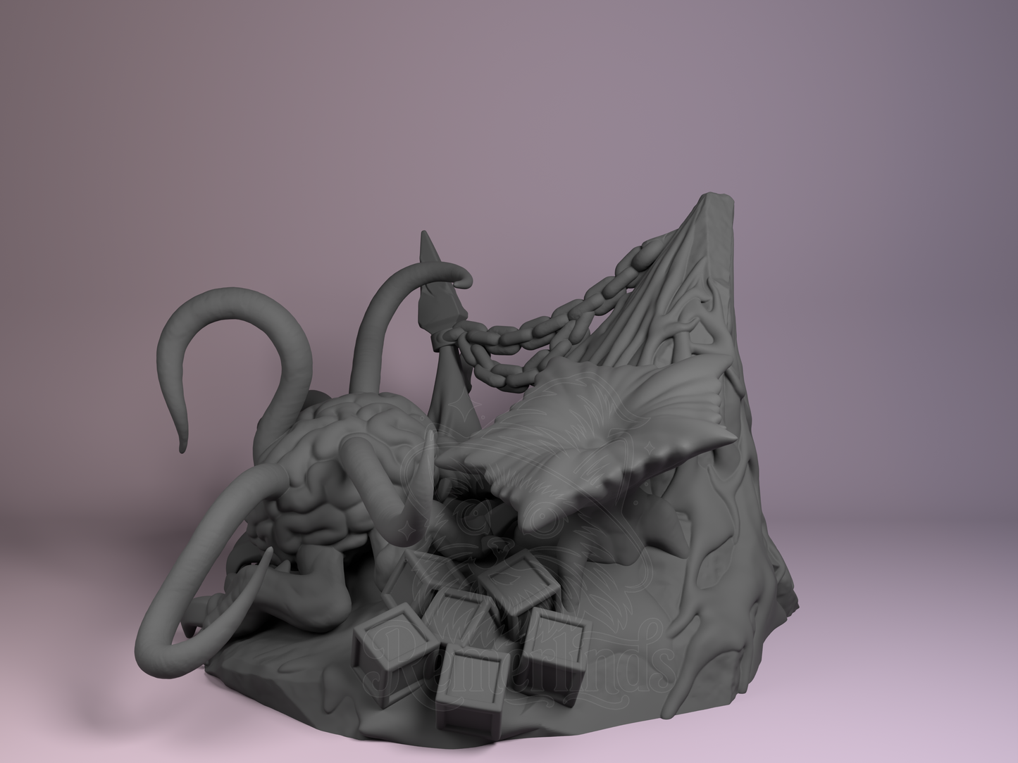 Chibi Us – Baldur's Gate (Chibi by Nomnom Figures) – 3D printed resin figure