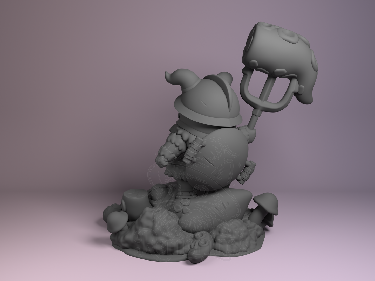Chibi – Senshi (Chibi by Nomnom Figures) – 3D printed resin figure