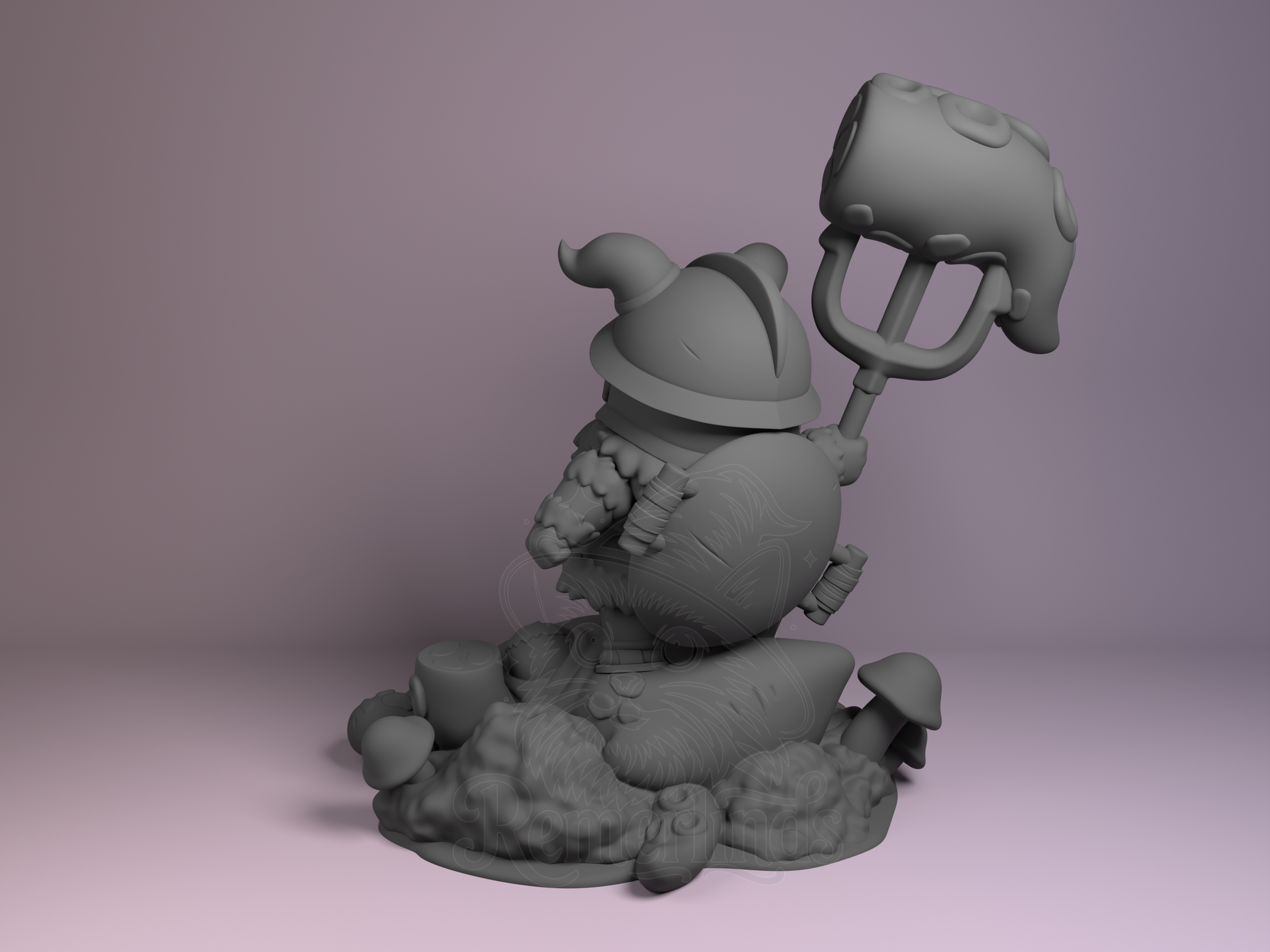 Chibi – Senshi (Chibi by Nomnom Figures) – 3D printed resin figure