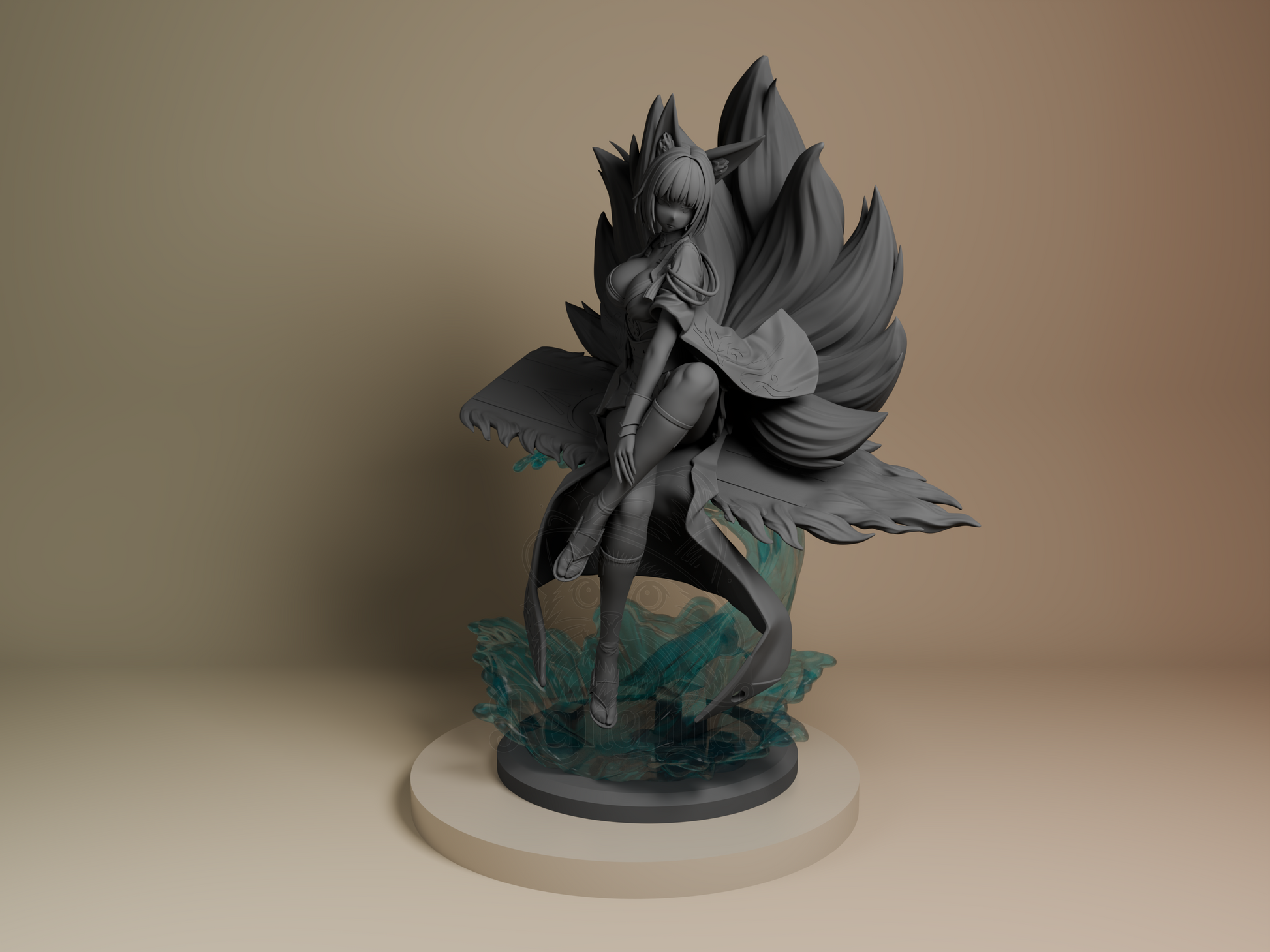 Kaga – Azur Lane 2 (Figurine by Bulkamancer) – 3D printed resin figure