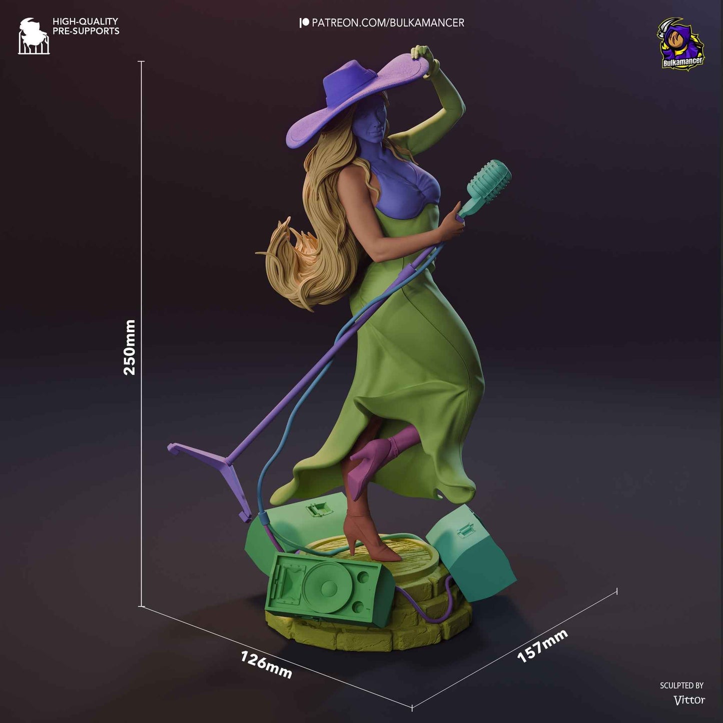 Pauline – Super Mario Odyssey (Figurine by Bulkamancer)