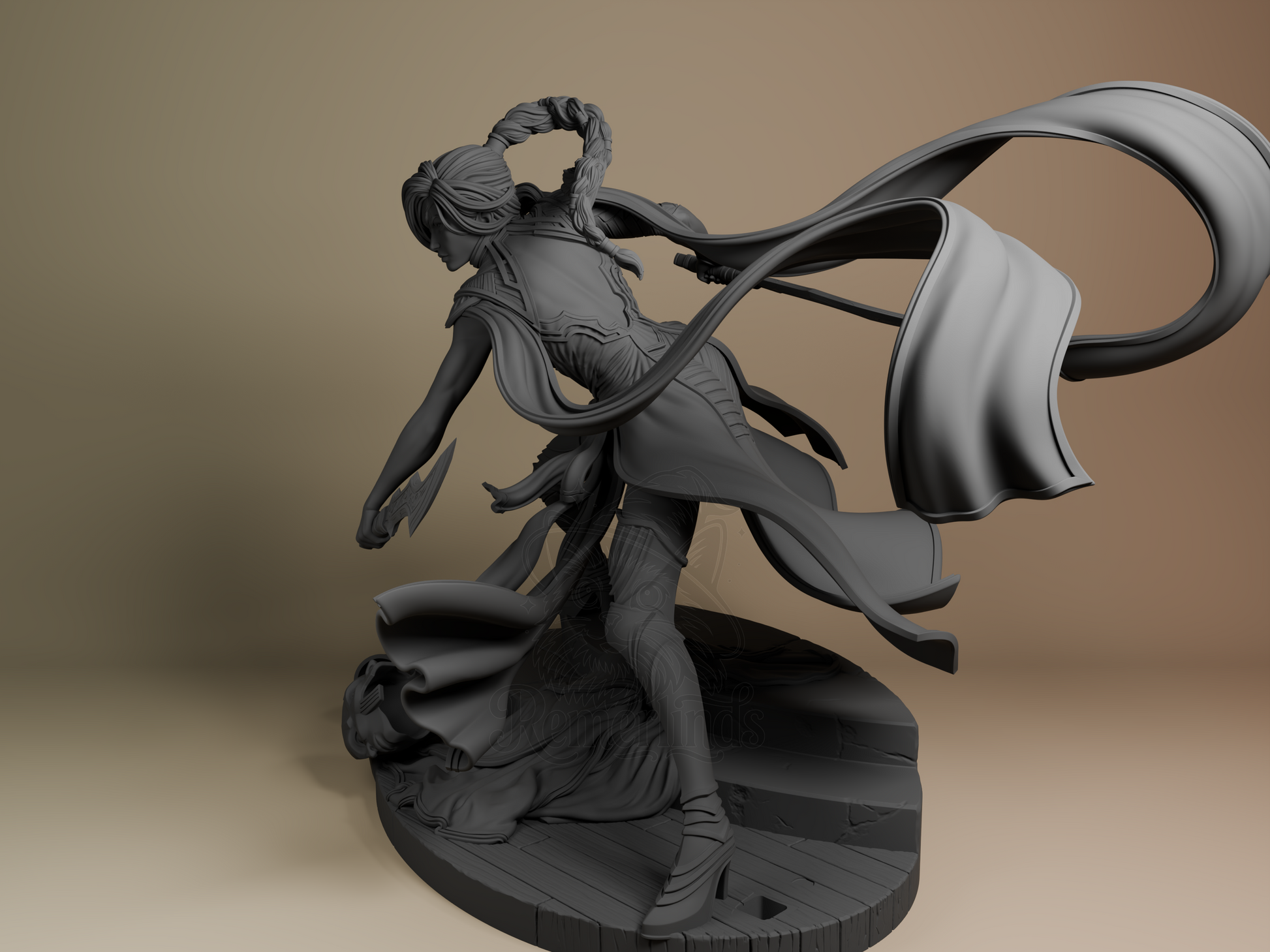 Katarina – League of Legends (Figurine by Bulkamancer) – 3D printed resin figure