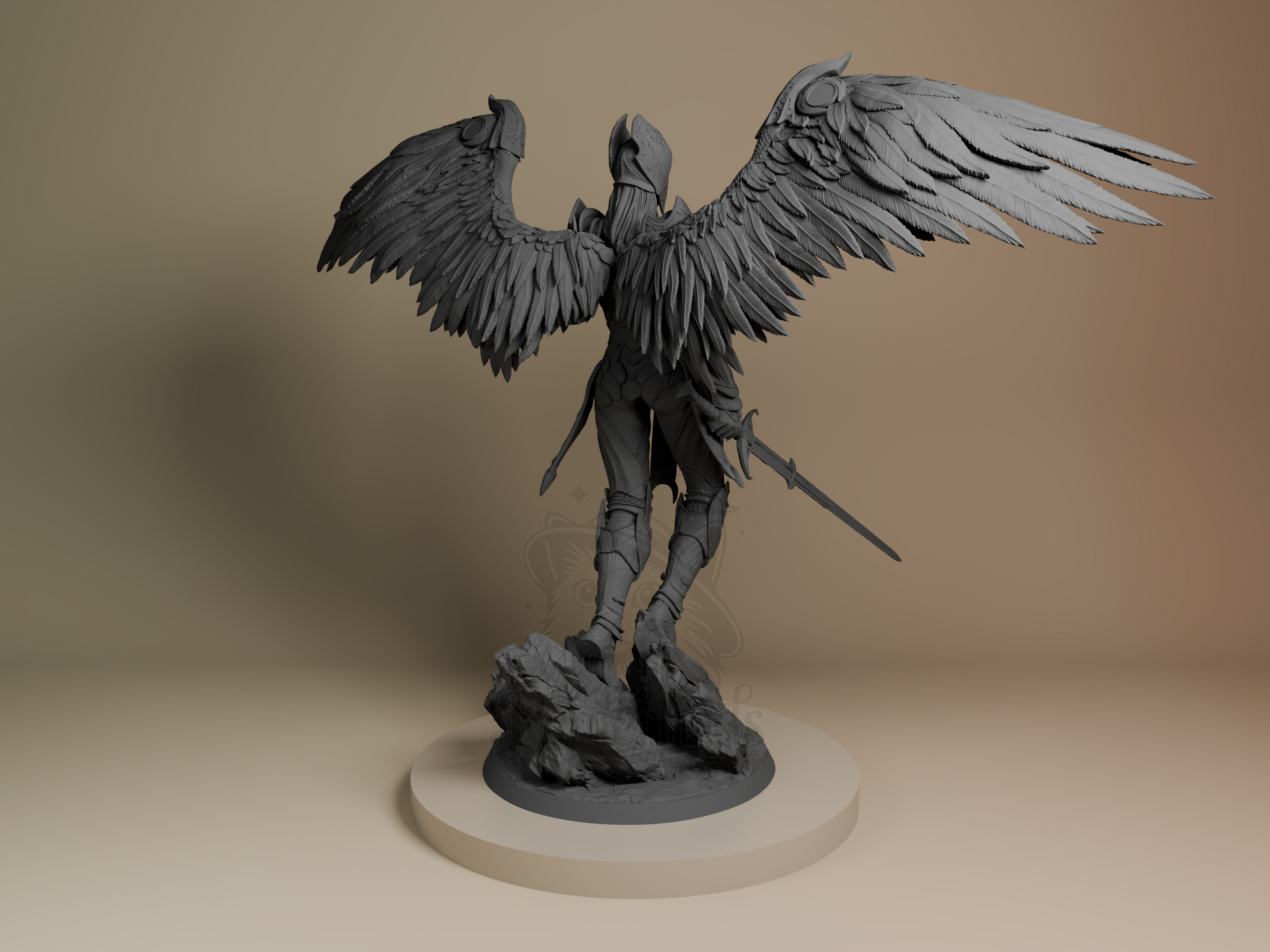 Dame Aylin – Baldur’s Gate (Figurine by Bulkamancer) – 3D printed resin figure