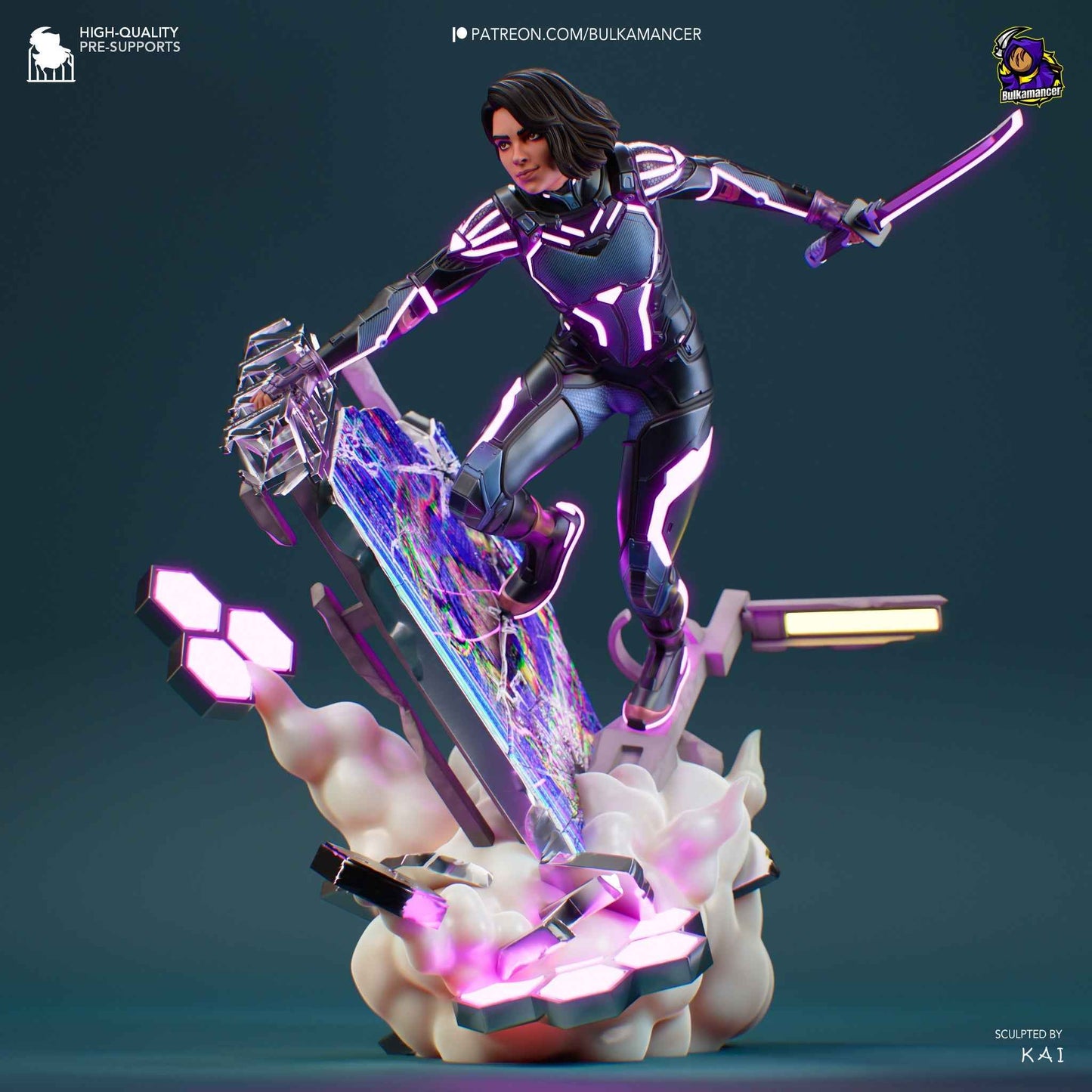 Mio – Split Fiction (Figurine by Bulkamancer)