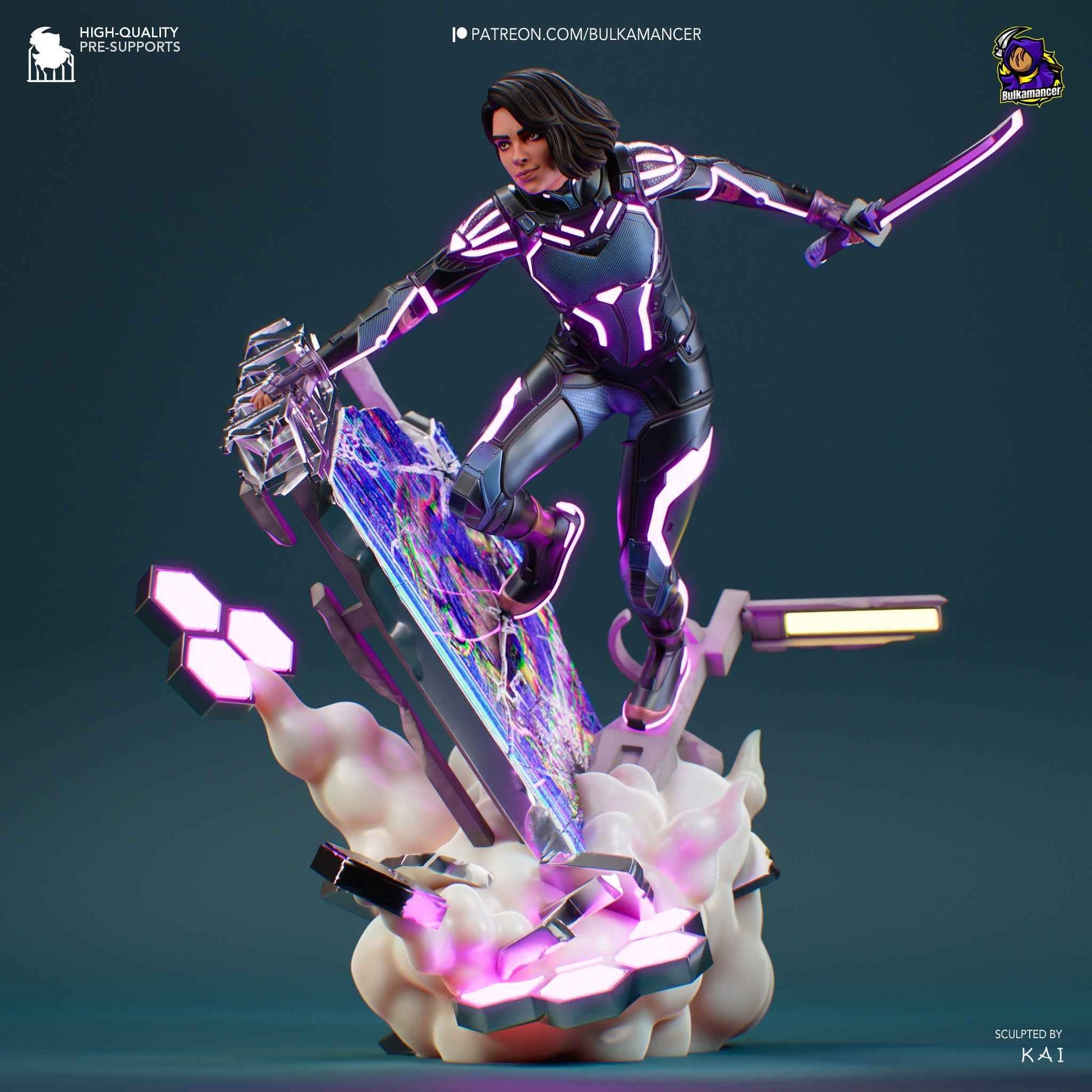 Mio – Split Fiction (Figurine by Bulkamancer)