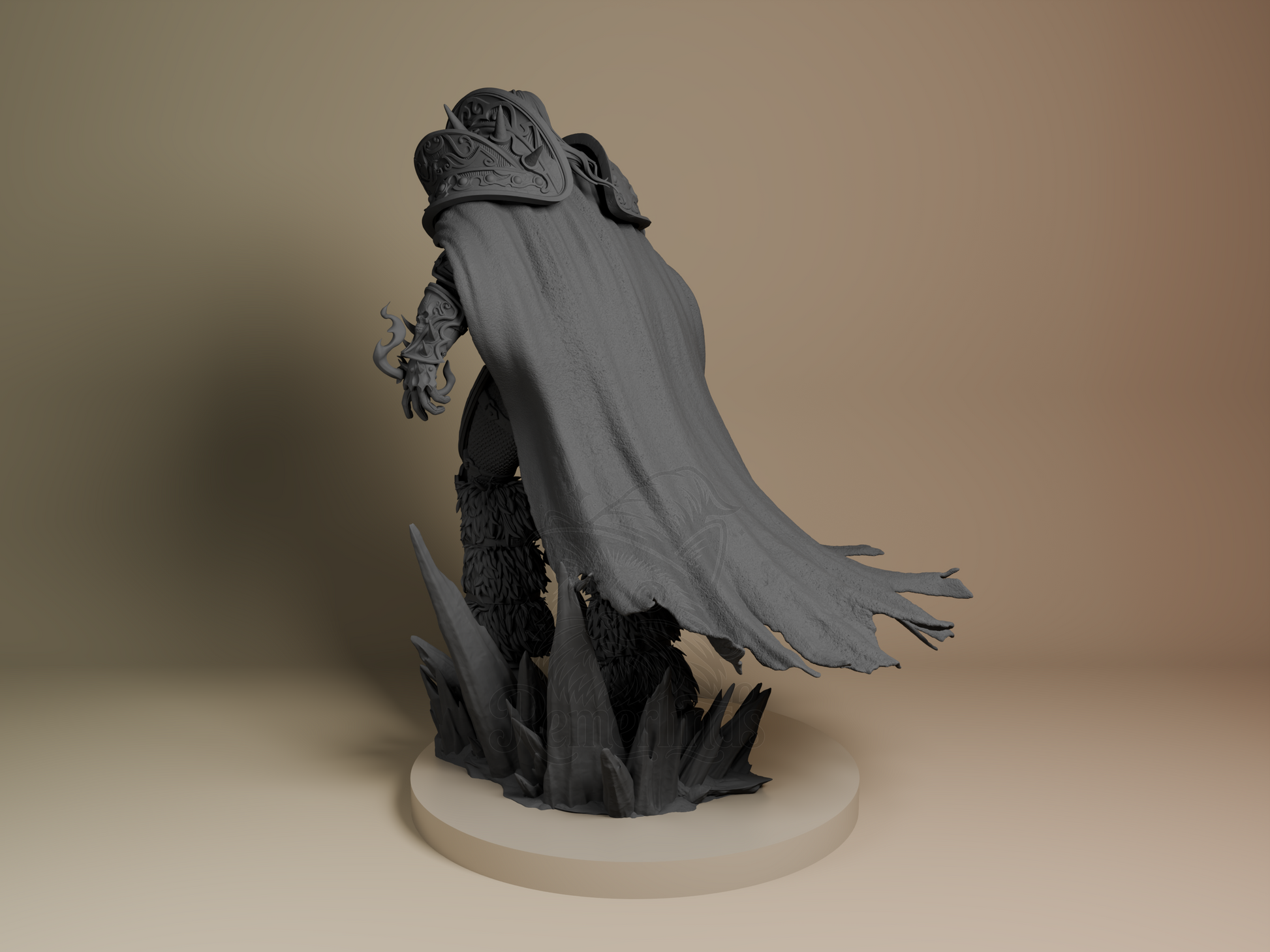 Arthas – World of Warcraft (Figurine by Bulkamancer) – 3D printed resin figure