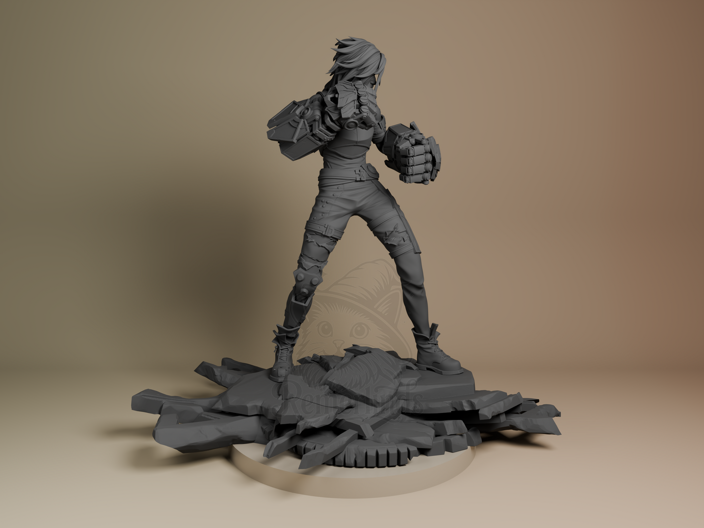 Vi – Arcane (Figurine by Bulkamancer) – 3D printed resin figure