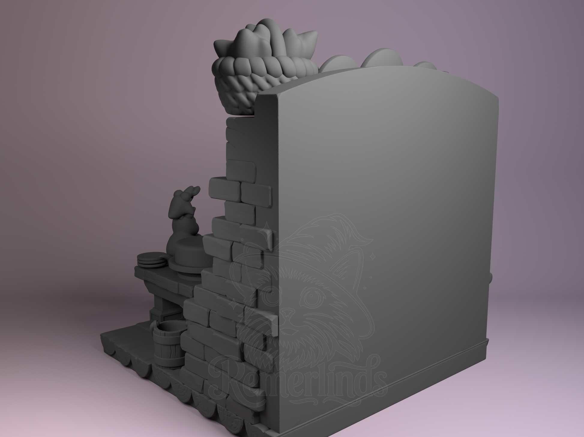 Chibi – No Face (Chibi by Nomnom Figures) – 3D printed resin figure