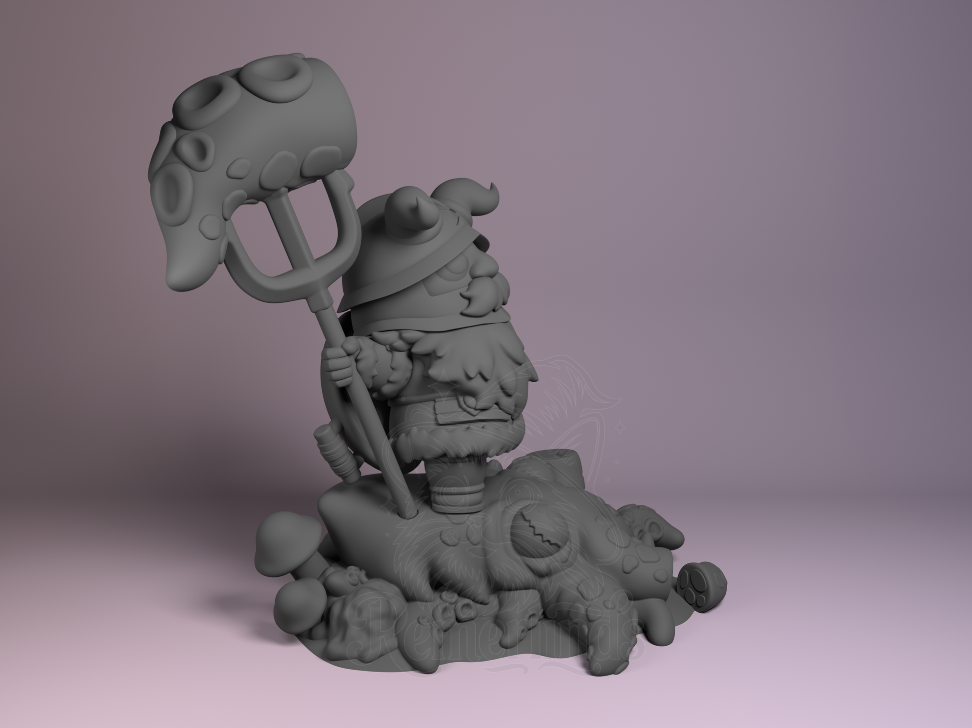 Chibi – Senshi (Chibi by Nomnom Figures) – 3D printed resin figure