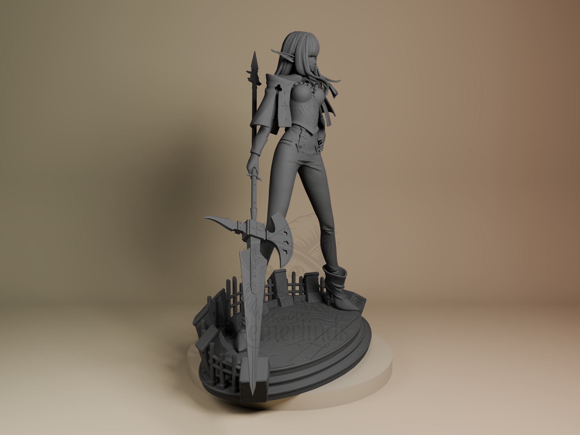 Hulkenberg – Metaphor: ReFantazio (Figurine by Bulkamancer) – 3D printed resin figure
