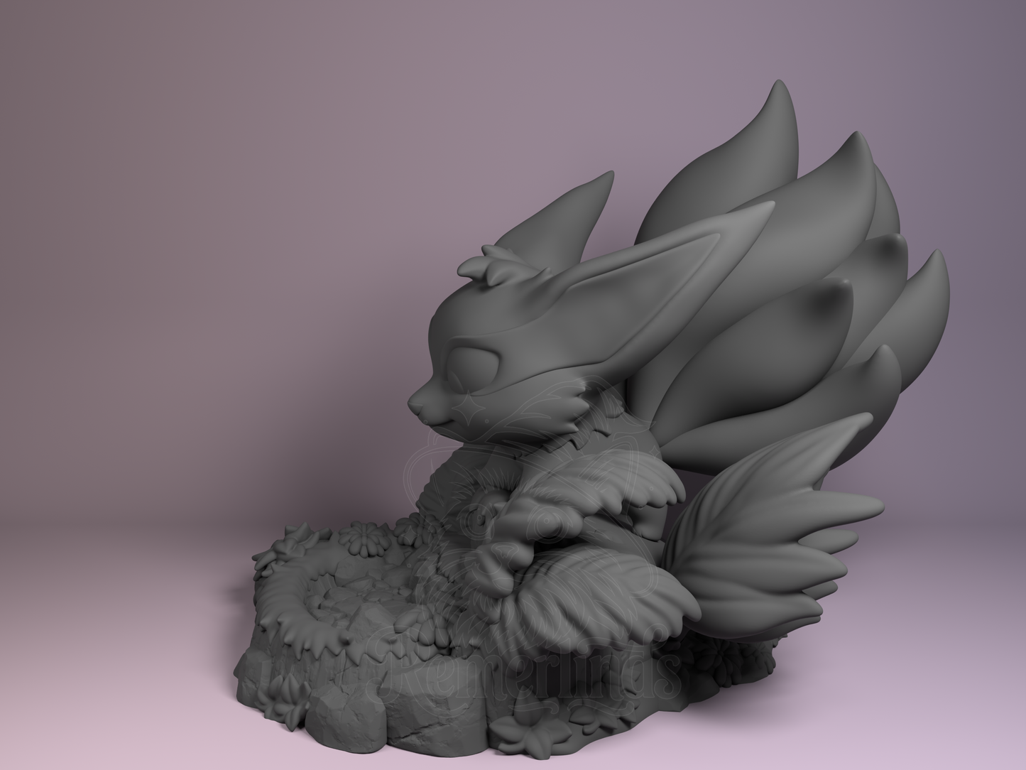Chibi – Kuruma (Chibi by Nomnom Figures) – 3D printed resin figure