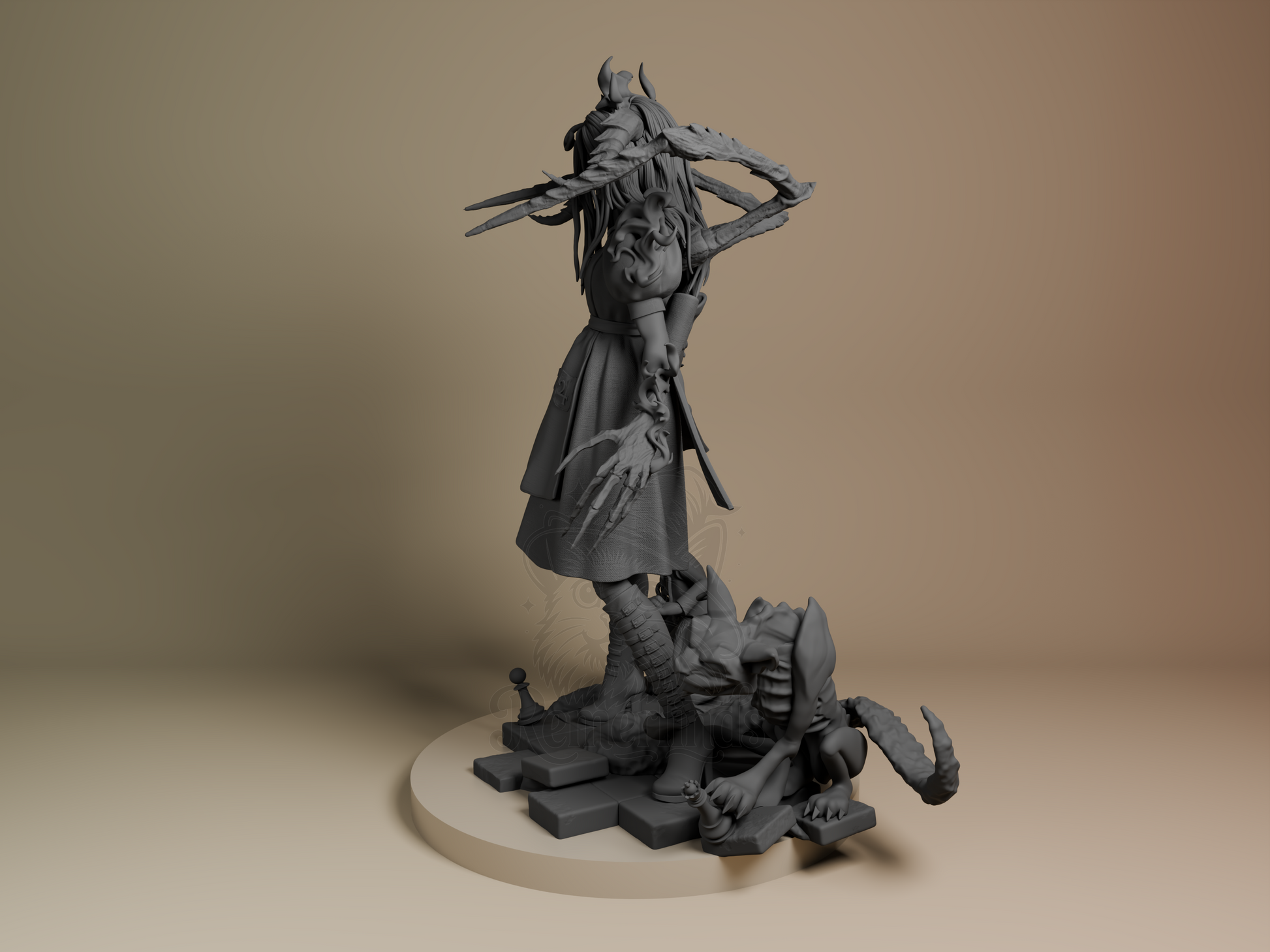 Alice – American McGee’s Alice (Figurine by Bulkamancer) – 3D printed resin figure