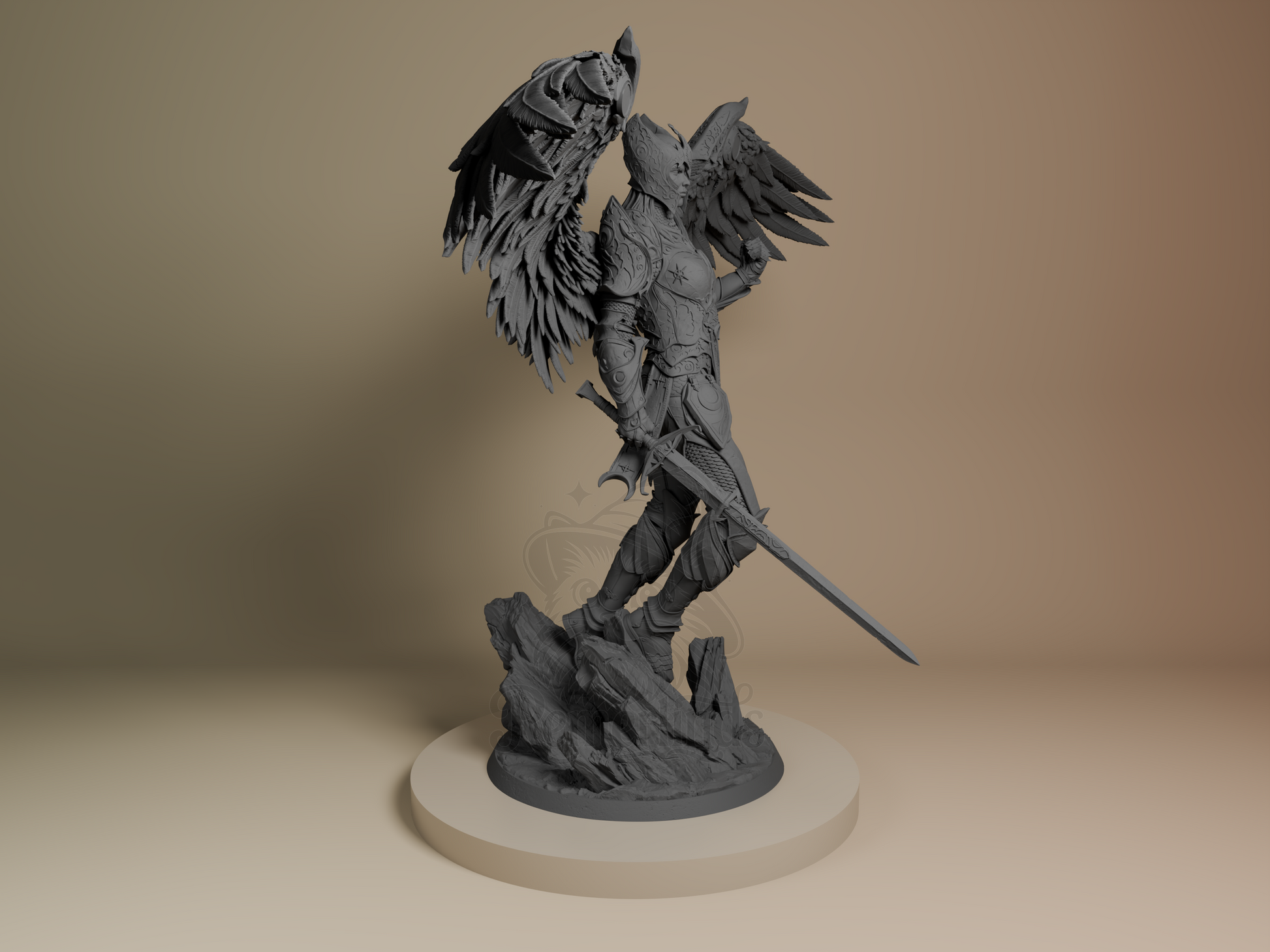 Dame Aylin – Baldur’s Gate (Figurine by Bulkamancer) – 3D printed resin figure