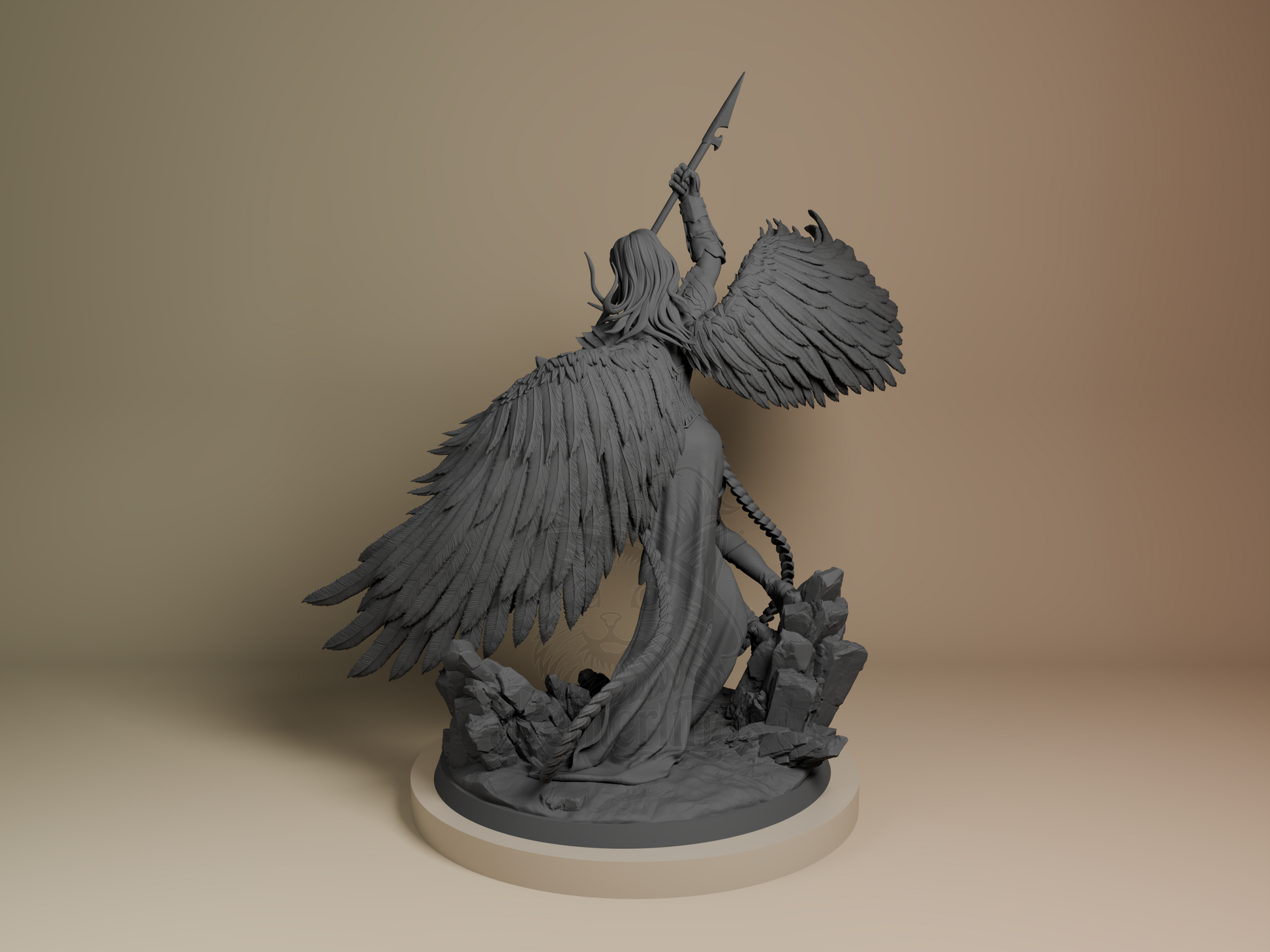 Avacyn the Purifier – Magic: The Gathering (Figurine by Bulkamancer) – 3D printed resin figure