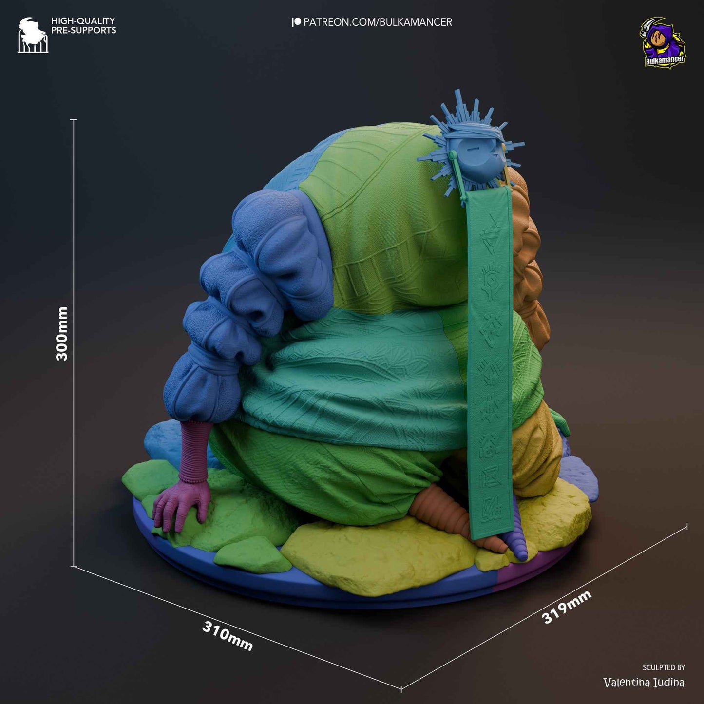 Esquie – Expedition 33 (Figurine by Bulkamancer) – 3D printed resin figure