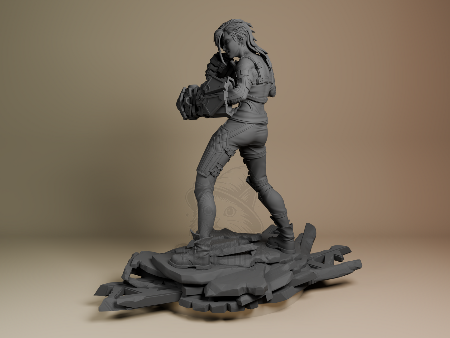 Vi – Arcane (Figurine by Bulkamancer) – 3D printed resin figure