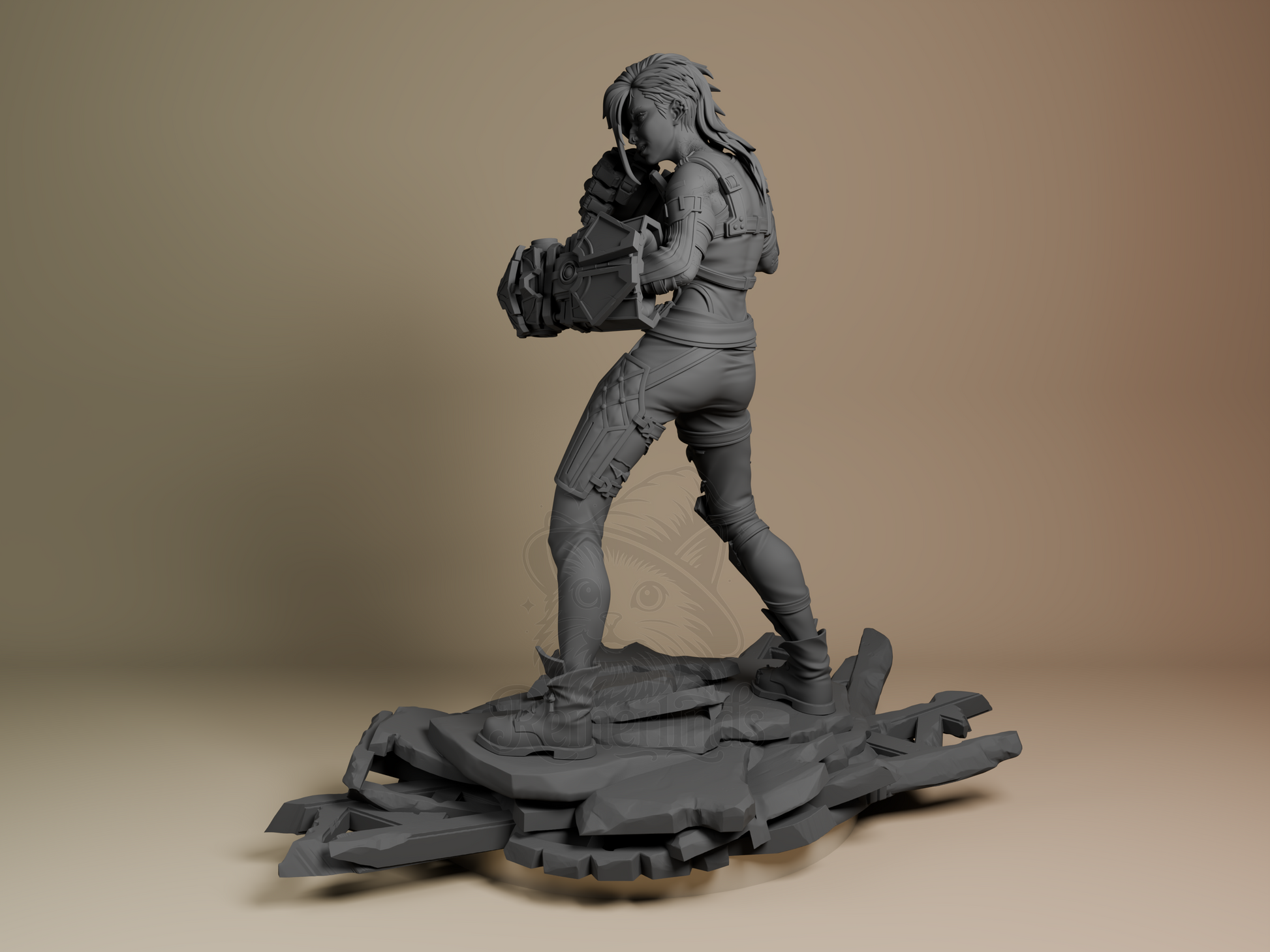 Vi – Arcane (Figurine by Bulkamancer) – 3D printed resin figure