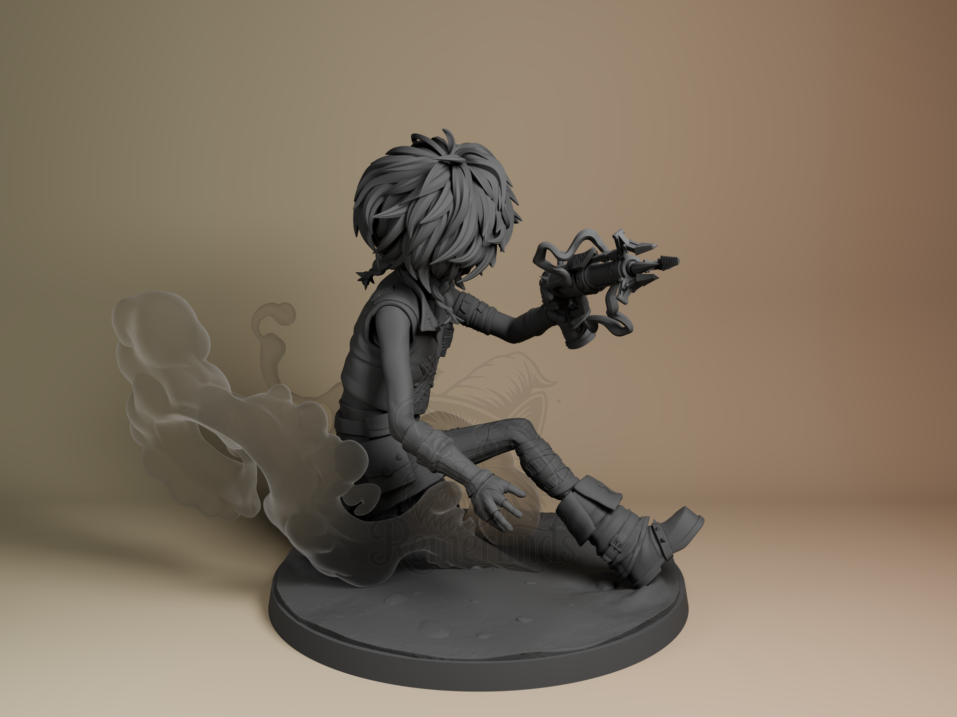 Isha – Arcane (Figurine by Bulkamancer) – 3D printed resin figure