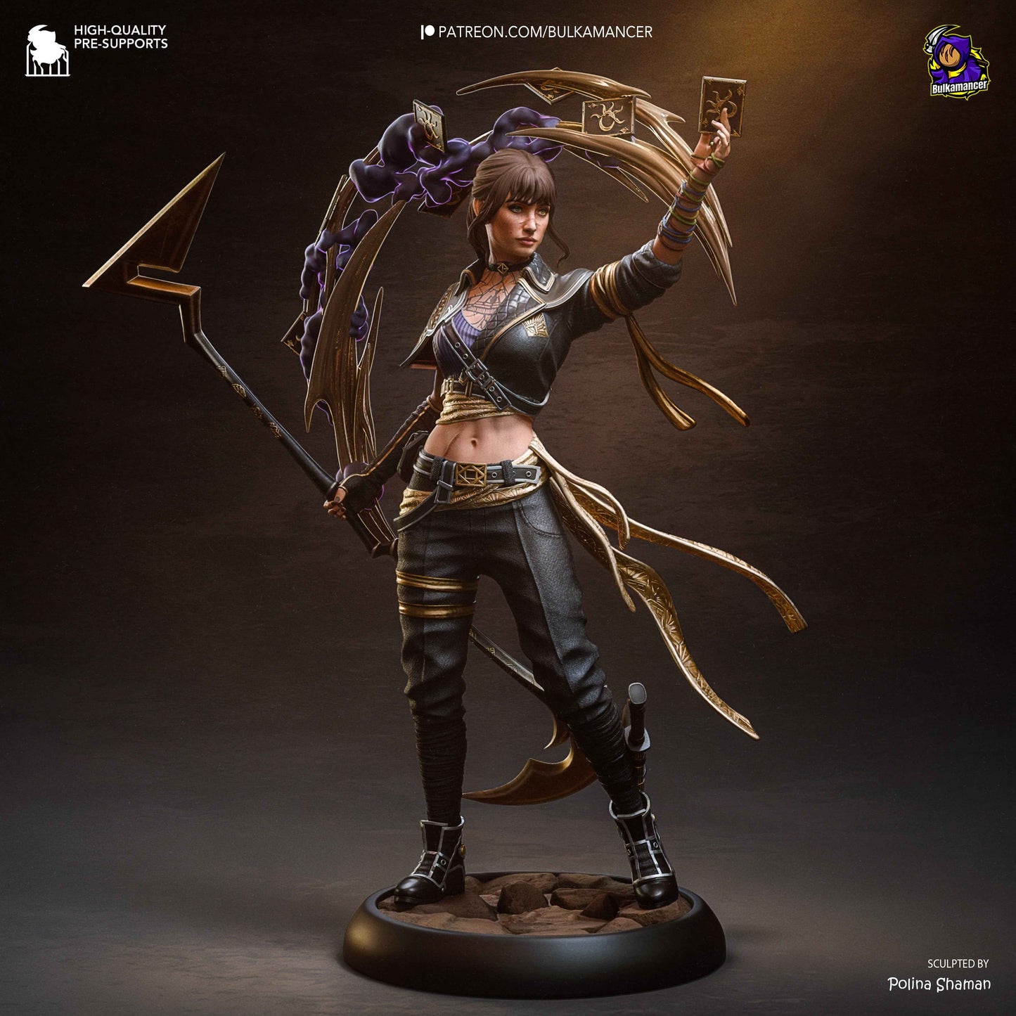 Sciel – Expedition 33 (Figurine by Bulkamancer) – 3D printed resin figure