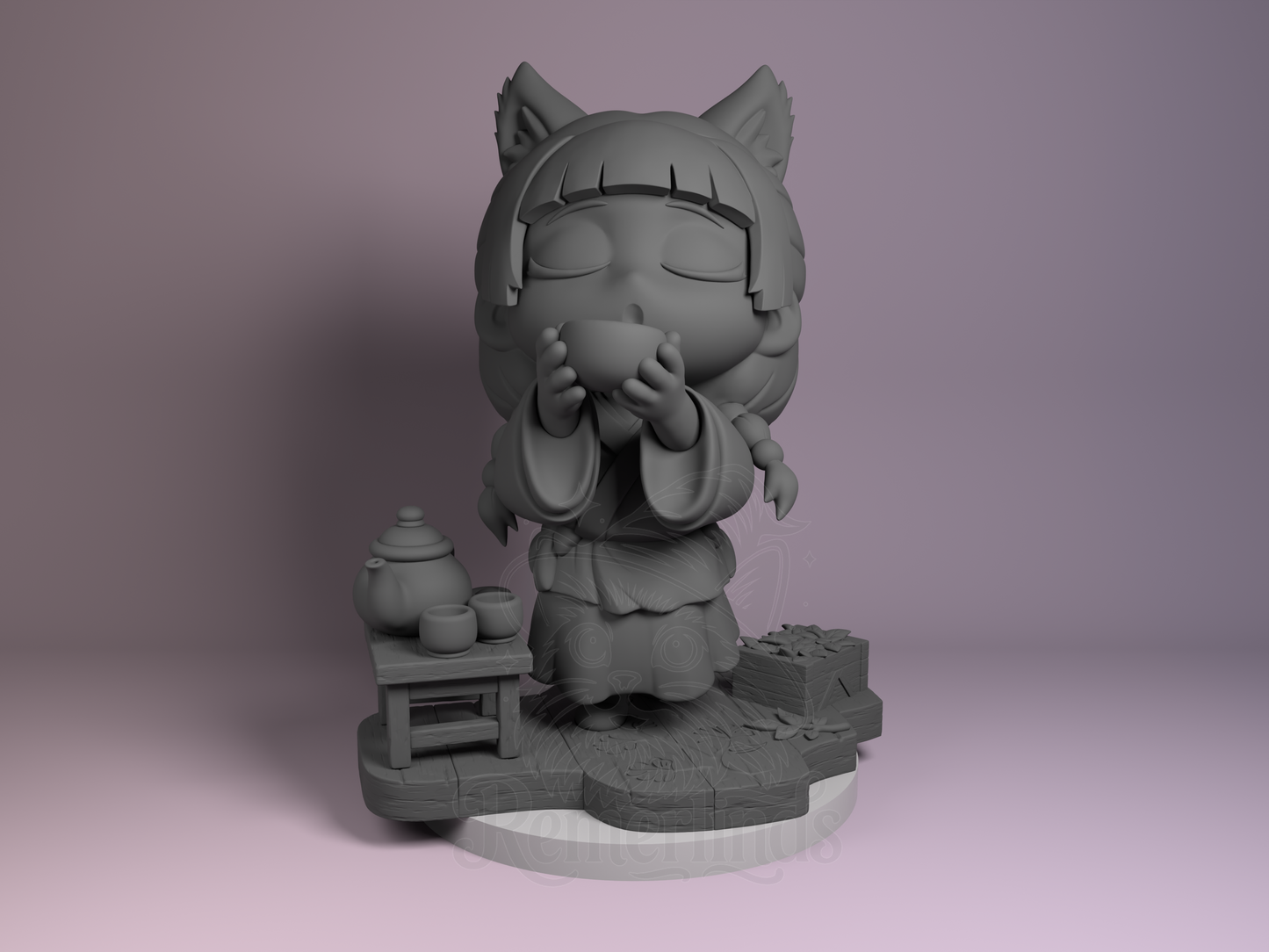 Chibi – Maomao (Chibi by Nomnom Figures) – 3D printed resin figure