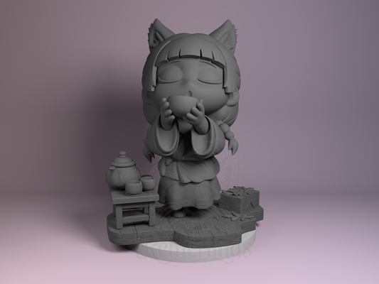 Chibi – Maomao (Chibi by Nomnom Figures) – 3D printed resin figure
