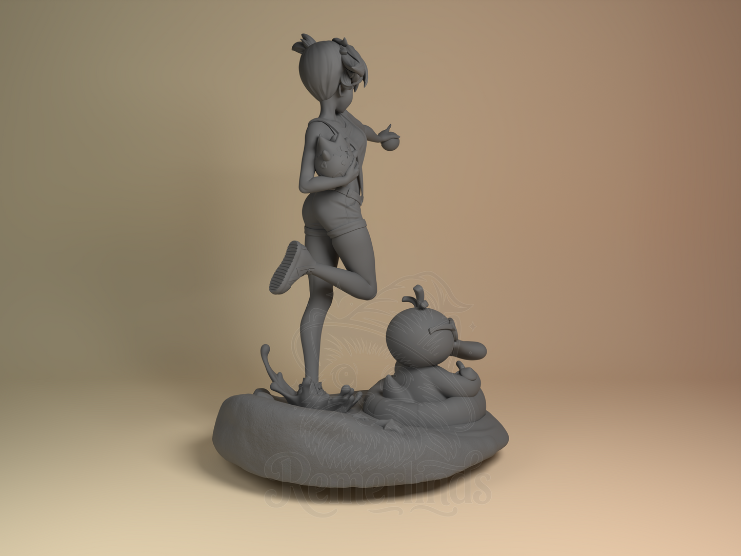 Misty – Pokémon (Figurine by Nomnom Figures) – 3D printed resin figure