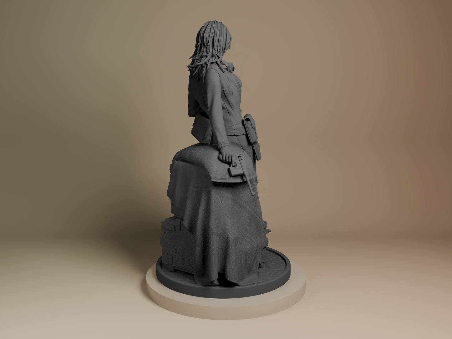 EVA – Metal Gear (Figurine by Bulkamancer) – 3D printed resin figure