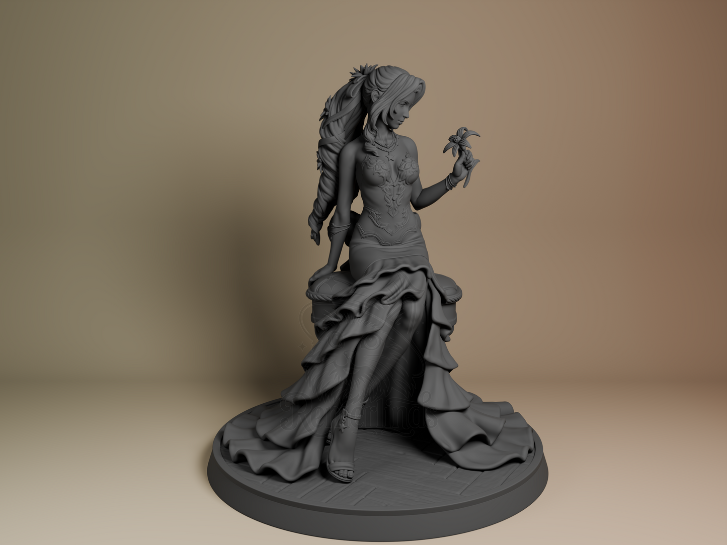 Aerith – Final Fantasy (Figurine by Bulkamancer)