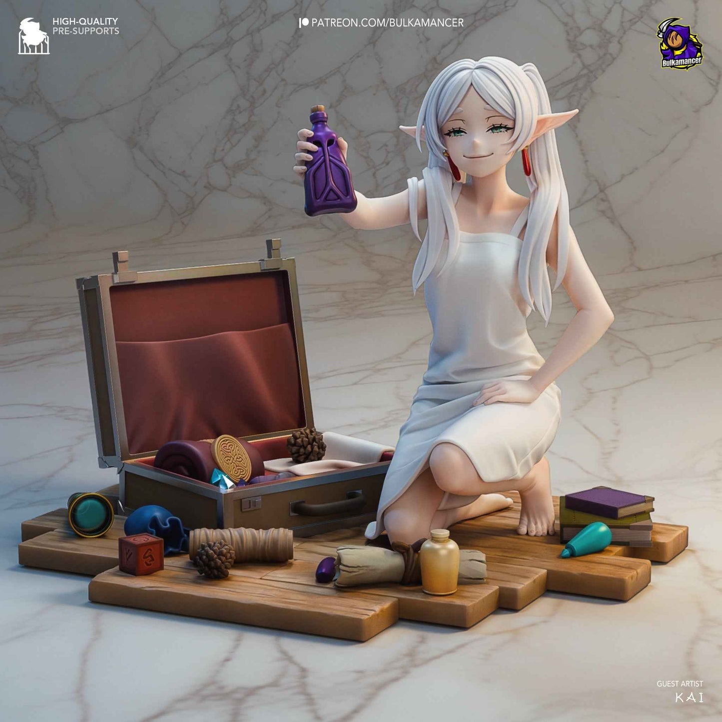 Frieren – Frieren: Beyond Journey’s End (Figurine by Bulkamancer) – 3D printed resin figure