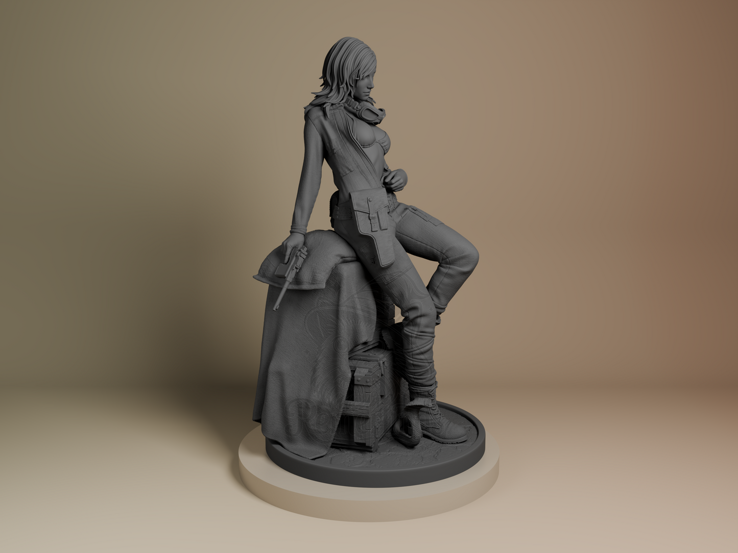 EVA – Metal Gear (Figurine by Bulkamancer) – 3D printed resin figure