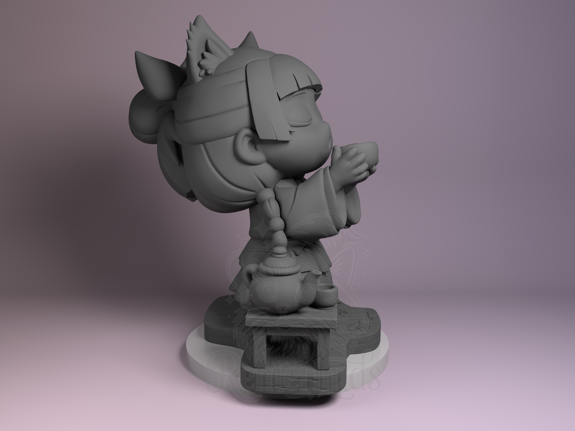 Chibi – Maomao (Chibi by Nomnom Figures) – 3D printed resin figure