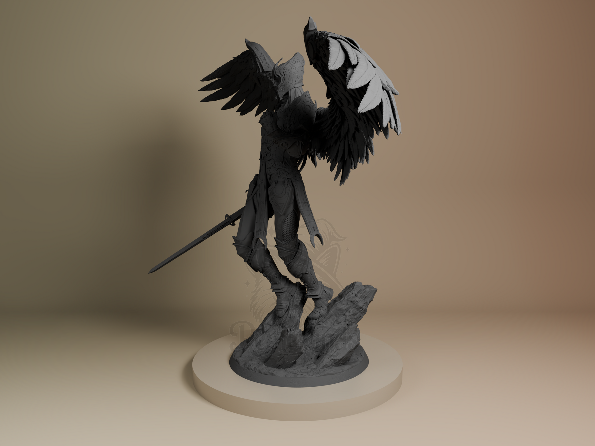 Dame Aylin – Baldur’s Gate (Figurine by Bulkamancer) – 3D printed resin figure