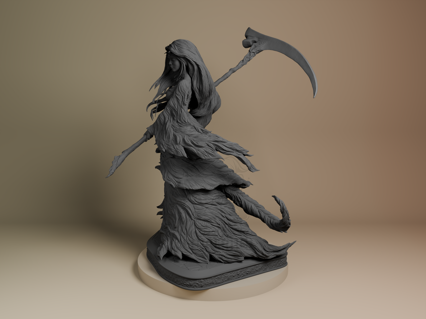 Crossbreed Priscilla – Dark Souls (Figurine by Bulkamancer) – 3D printed resin figure