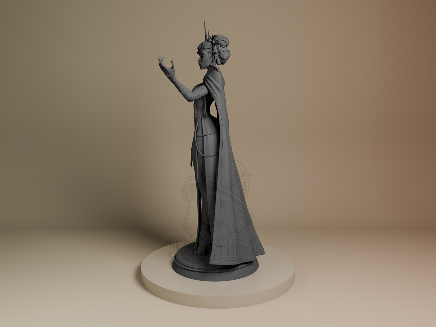 Mel – Arcane (Figurine by Bulkamancer) – 3D printed resin figure